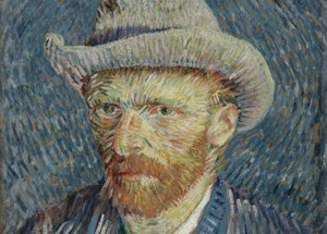 Vincent van Gogh, Zelfportret met grijze vilthoed, 1887, Van Gogh Museum Amsterdam (Vincent van Gogh Stichting)